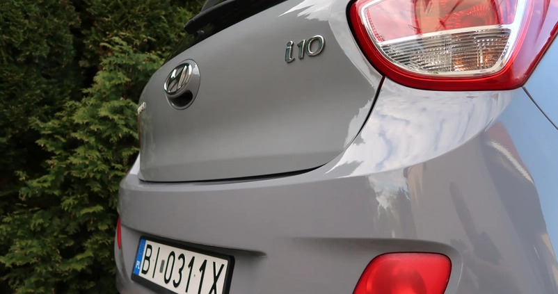 Hyundai i10 cena 29900 przebieg: 67300, rok produkcji 2014 z Białystok małe 529